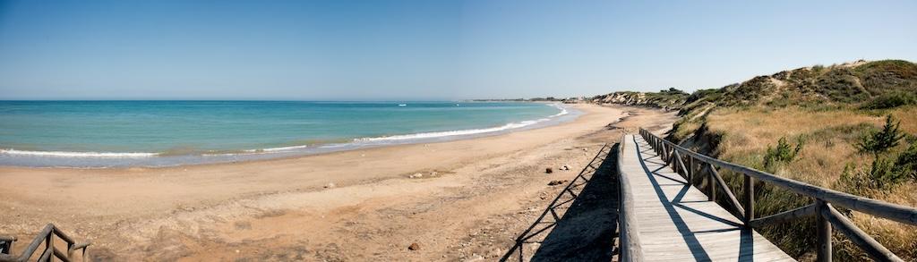 Pasarelas del litoral de Rota