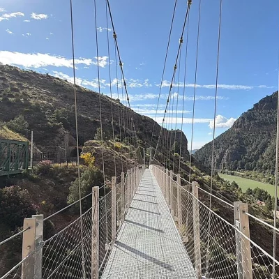 Nueva Pasarela Colgante en el Caminito del Rey 29 de noviembre