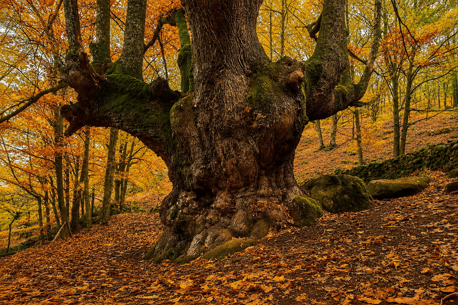 Otoño en el Valle del Ambroz habitación doble - Imagen 3