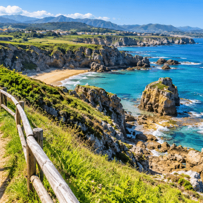 Camino del Norte Cantabria Señal de Reserva
